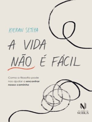 cover image of A vida não é fácil